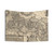 Vintage map of the Roman Empire tapestry