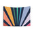 Vibrant Boho Vintage Rainbow Sunshine Tapestry