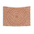 Boho Terracotta Circle Pattern Tapestry