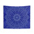 Blue Mandala Boho Tapestry Wall Hanging