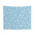 Baby Blue Starry Sky Abstract Tapestry