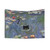 Monet Inspired Cat Waterlily Tapestry