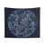 Vintage Constellation and Astrological Sign White Tapestry