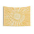 Mandala Flower of Life Sunflower Tapestry