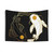 Black and Gold Koi Fish Tapestry Wall Hanging