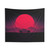 Sunset Sports Car Tapestry
