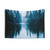 Blue Mountain Reflection Tapestry