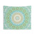Pastel Mandala Tapestry with Earth and Sky Design