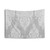 Monochrome Moroccan Doodle Tapestry
