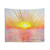 Watercolor Sea Sunset Mandala Tapestry