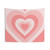 Y2K Pink Heart Tapestry