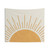 Midcentury Modern Sunrise Tapestry