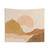 Warm Color Hills Tapestry