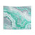 Luxury Mermaid Green Agate Marble Tapestry