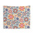 Boho Watercolor Floral Tapestry