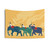 Carthage War Elephants Tapestry Wall Hanging