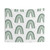 Green Rainbow Tapestry Wall Hanging