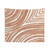 Abstract warm line art tapestry wall decor