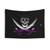 Asexual Pride Pirate Flag Tapestry