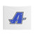 Sparkly Assumption College Letter A Tapestry