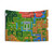 Light World Tapestry - Retro Nintendo Gaming Decor
