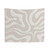 Modern Abstract Light Beige and Cream Tapestry