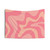 Retro Abstract Pattern Tapestry in Pink and Blush Tones