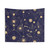 DND Celestial Dice Tapestry with Starry Night Sky Pattern