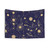 DND Celestial Dice Tapestry with Starry Night Sky Pattern