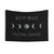 Stay Wild Moon Child Tapestry with Black Background