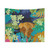 Sleeping Panther Tapestry Wall Hanging