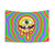 Drippy Round Cyclops Tapestry for EDM Fans