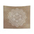 Mandala Beige Brown Tapestry
