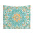 Colorful Floral Mandala Tapestry