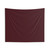 Preppy Burgundy Red Plum Tapestry