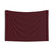 Preppy Burgundy Red Plum Tapestry