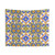 Vibrant Citrus Sicilian Pattern Tapestry Wall Hanging