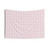 Pink Grid Tapestry - Aesthetic Wall Hanging