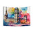 Colourful London Big Ben Watercolour Tapestry Wall Art