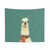 Colorful Llama Tapestry Wall Hanging