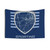 Kansas City Map Sporting Colors Tapestry