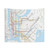 New York City Subway Map Tapestry