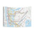 New York City Subway Map Tapestry