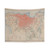 Vintage Map of Beirut, Lebanon (1922) Tapestry