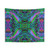 Techno Electric IV (Ultraviolet) Abstract Tapestry
