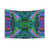 Techno Electric IV (Ultraviolet) Abstract Tapestry
