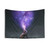 Coyote Galaxy Tapestry - All Things Share the Same Breath