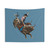 Vintage Cowboy Tapestry with Rodeo and Western Elements