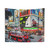 Times Square At Night II Tapestry Wall Art
