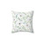 Koala and Eucalyptus Pattern Decorative Pillow